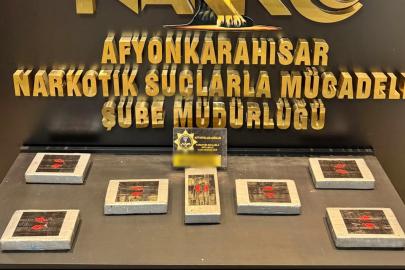 Afyonkarahisar’da uyuşturucu operasyonu: 3 şüpheli tutuklandı