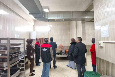 Ağrı’da öğrenci yurtları ve pansiyonlarda gıda denetimi sürüyor