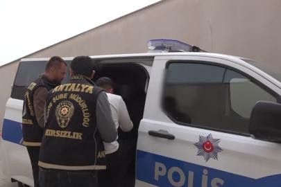 Antalya'da 11 hırsızlık olayına karışan 5 şüpheli yakalandı