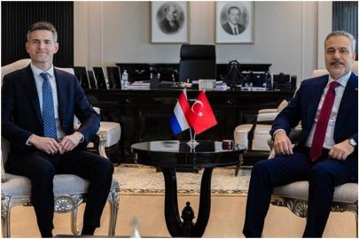 Bakan Fidan, Hollandalı mevkidaşı Berendsen ile bir araya geldi