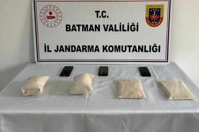 Batman'da 3 kilo sentetik madde ele geçirildi