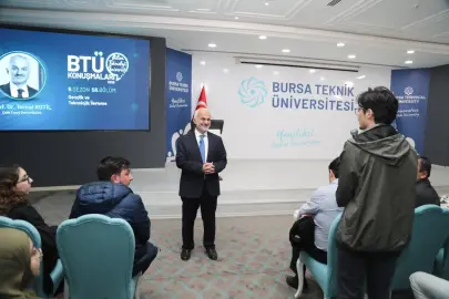 BTÜ Konuşmaları’nda Prof. Dr. Temel Kotil gençlerle buluştu