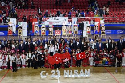 Burdur'da 23 Nisan kutlandı