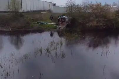 Bursa'da sulak alanlarda gümeler imha edildi