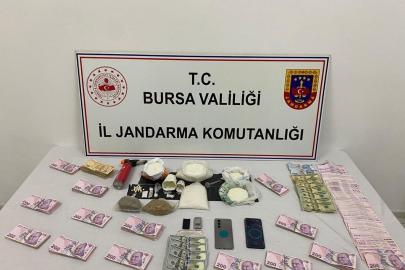Bursa'da uyuşturucu operasyonunda 2 şüpheli tutuklandı