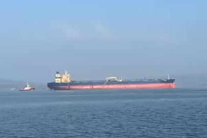 Çanakkale Boğazı'nda tanker gemisi arızalandı