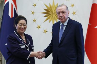 Cumhurbaşkanı Erdoğan, Cindy Kiro'yu kabul etti