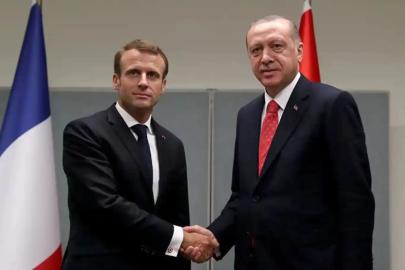 Cumhurbaşkanı Erdoğan, Fransa Cumhurbaşkanı Macron ile görüştü
