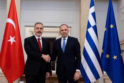 Dışişleri Bakanı Hakan Fidan Yunan mevkidaşı Gerapetritis ile görüştü