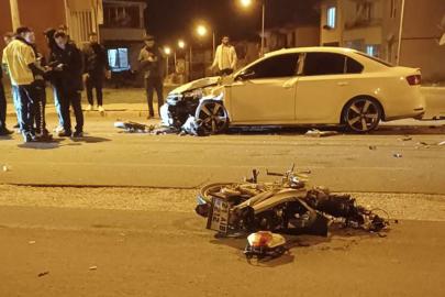 Diyarbakır'da feci kaza: Motosiklet sürücüsü ağır yaralandı