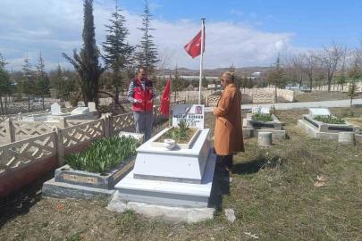 Elazığ’da şehit kabirleri ziyaret edildi