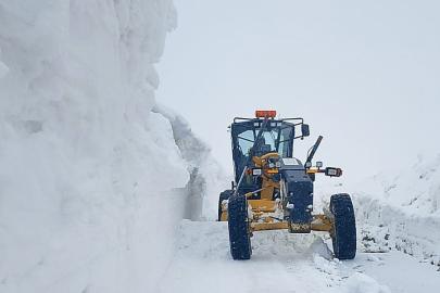 Erzurum’da karın görünmeyen iki yüzü