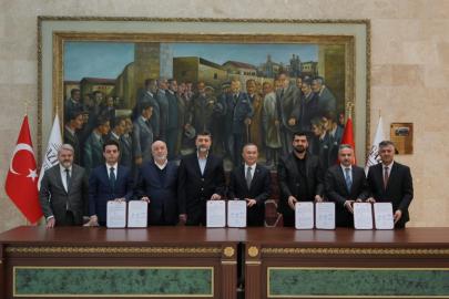 Gaziantep'te Hacı Mahmut Saruhan Camii için protokol imzalandı