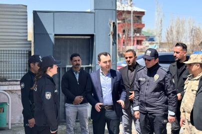 Hasköy’de okul güvenliği masaya yatırıldı, Kaymakam Güney sahaya indi