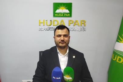 HÜDA PAR Isparta İl Başkanı Demir: Dereboğazı artık can almasın