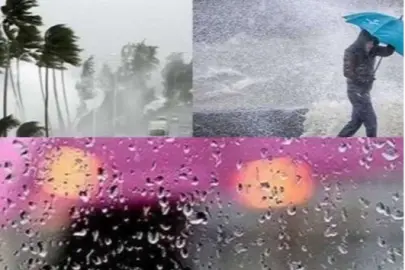 Meteoroloji’den kuvvetli yağış ve rüzgâr uyarısı