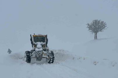 Muş’ta 55 köy yolu kapandı