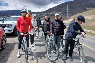 Posof’ta bisiklet turu etkinliği
