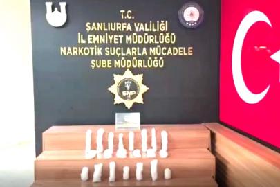 Şanlıurfa'da uyuşturucu operasyonu