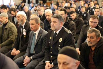 Şehitler polis haftasında dualarla anıldı