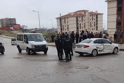Şırnak’ta maddi hasarlı kaza