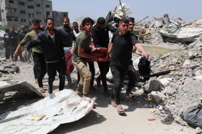 Siyonist işgalcilerin Gazze'ye saldırılarında can kaybı 72 bin 329'a yükseldi