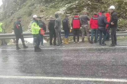 Tatvan’da beton mikseri dereye uçtu