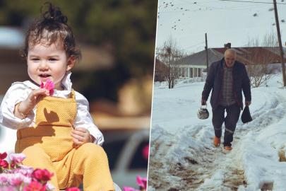Türkiye iki mevsimi bir arada yaşıyor: Batıda bahar, Doğuda kış