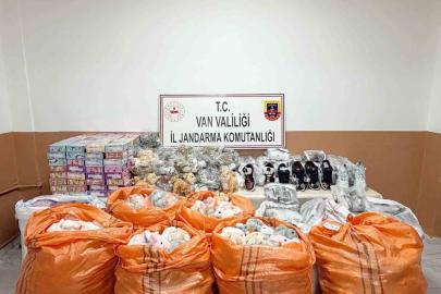 Van’da 4 milyon 100 bin lira değerinde gümrük kaçağı malzeme ele geçirildi