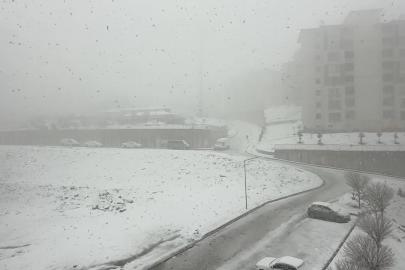 Yüksekova’da nisan ayında kar esareti