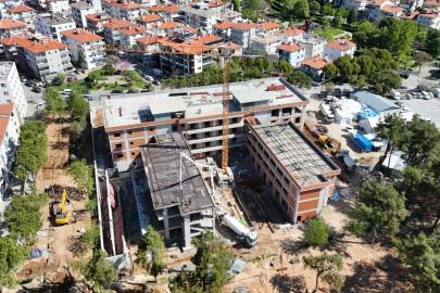Abide Hasan Nuri Öncüer Huzurevi'nde inşaat çalışmaları sürüyor