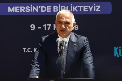 Bakan Ersoy: Mersin, eşsiz bir açık hava müzesidir