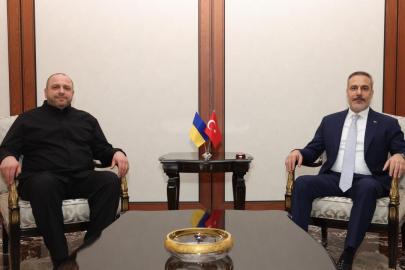 Bakan Fidan, Ukrayna Ulusal Güvenlik ve Savunma Konseyi Sekreteri Umerov ile görüştü