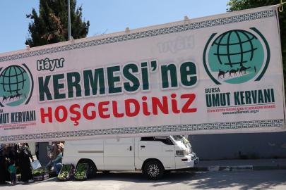 Bursa Umut Kervanı Kurban Bayramı öncesi ihtiyaç sahipleri yararına kermes düzenleyecek
