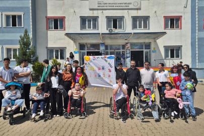 Cizre’de engelli öğrenciler bilim ve sanatla buluştu