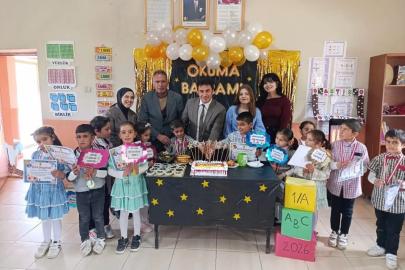 Diyadin’de miniklerden okuma bayramı etkinliği