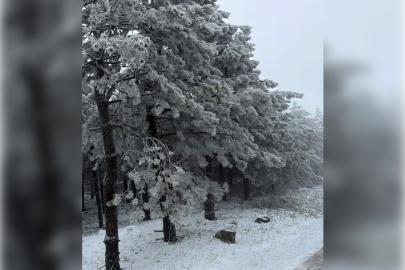 Manisa’da kar yağışı etkili oldu