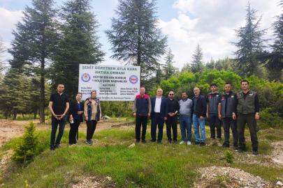 Okul saldırısında hayatını kaybedenler için hatıra ormanı