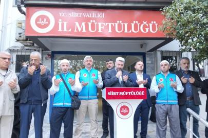 Siirt’ten kutsal topraklara ilk kafile uğurlandı