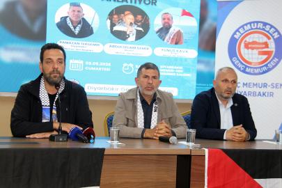 Sumud Filosu aktivistleri Diyarbakır'da konuştu: Sumud "küresel intifada"dır
