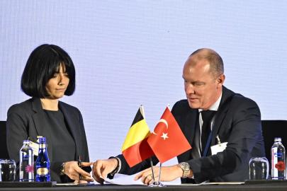 Türk ve Belçikalı firmalar arasında resmi imza töreni yapıldı