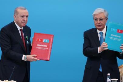 Türkiye ile Kazakistan arasında 13 anlaşma imzalandı
