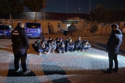 Van'da 13 düzensiz göçmen yakalandı