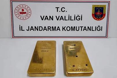 Van’da araçta 2 kilogram külçe altın ele geçirildi: 3 gözaltı