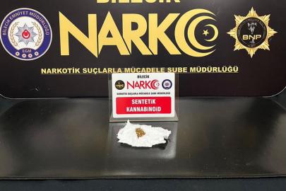 Bilecik'te uyuşturucu operasyonu: Bir şüpheli yakalandı