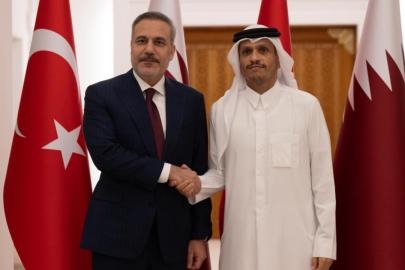 Dışişleri Bakanı Fidan, Katar Başbakanı Al Sani ile görüştü