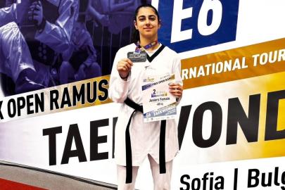 Ebrar Acar’dan Avrupa’da gümüş madalya