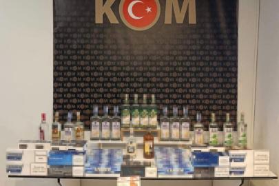 Iğdır’da yolcu otobüslerinde kaçak ürün operasyonu