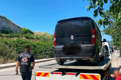Kocaeli'de korsan taşımacılık yapan sürücüye 100 bin lira ceza