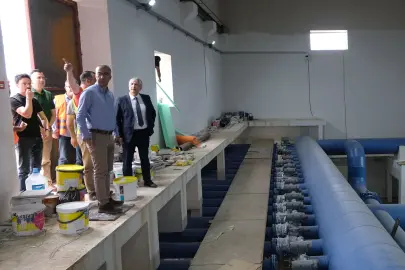 Kuzey Antalya İçmesuyu Tesisi’nde çalışmalarda sona yaklaşıldı